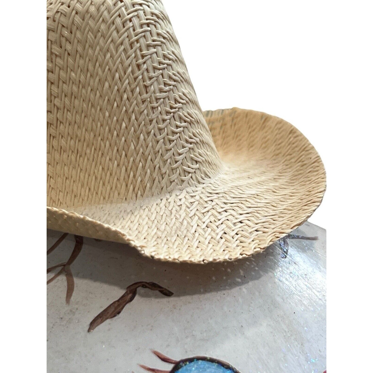 Gourd Snowman Scarecrow Hand Painted Christmas Winter Holiday Decoration Bird