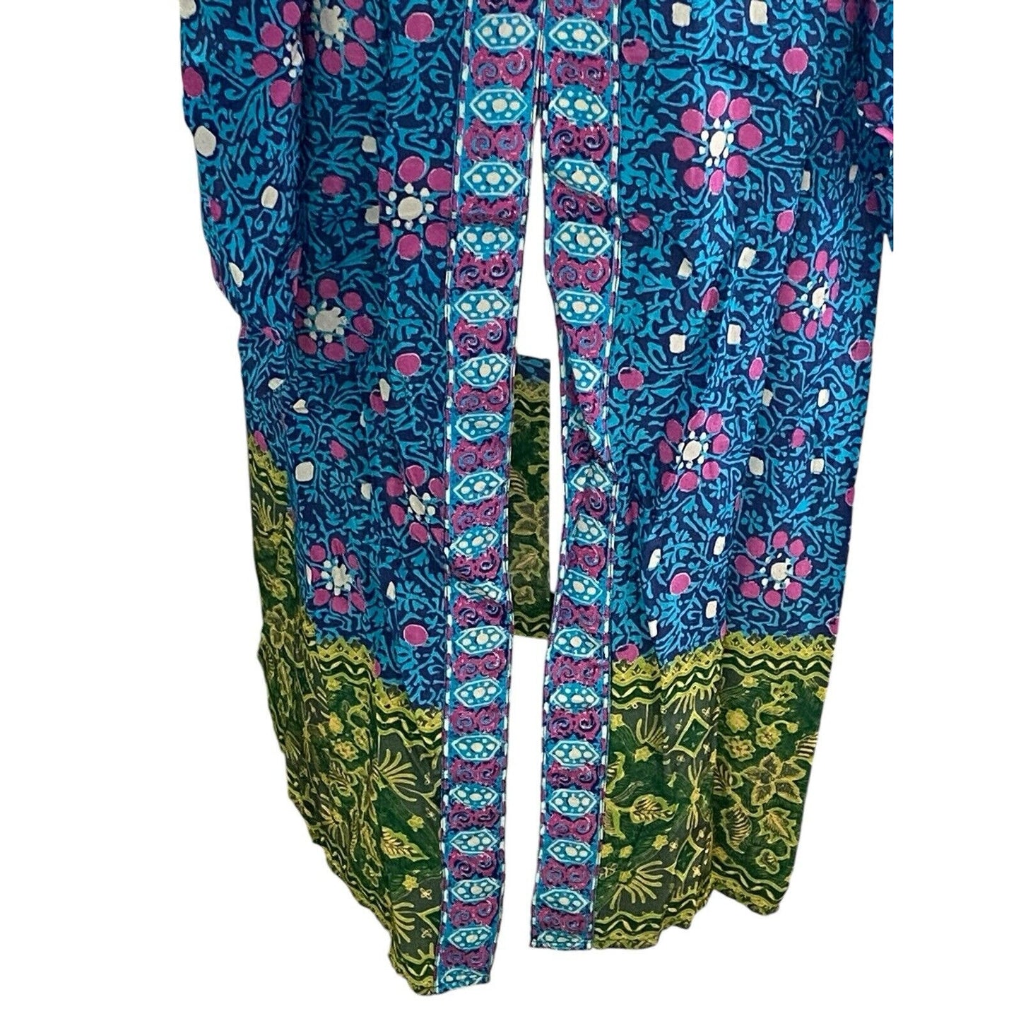 Size XS/S Sundance Catalog Bustling Blooms Kimono Open Cardigan Cardi