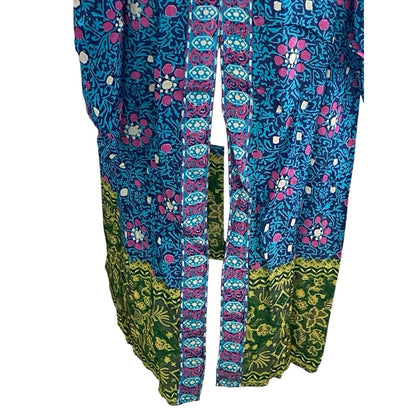 Size XS/S Sundance Catalog Bustling Blooms Kimono Open Cardigan Cardi