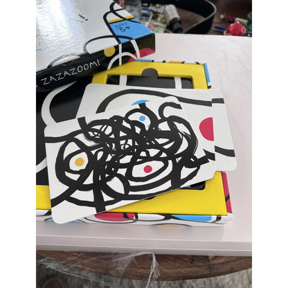 HTF Za Za Zoom Imagination Preschool Game No Reading Author Herve Tullet 3+