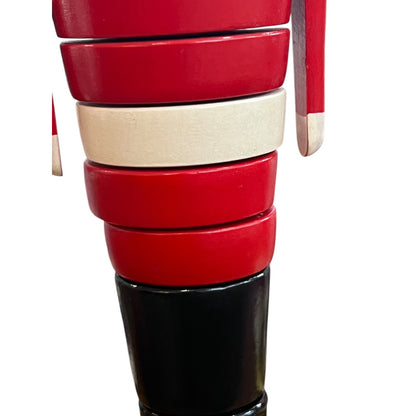 BRIO SOLDIER BOY Wooden Stacking Toy Sweden ORIGINAL Stickers Painted