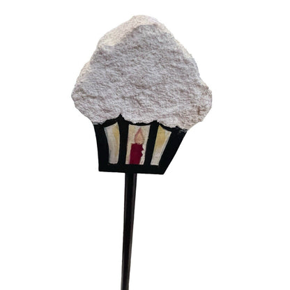 Christmas Decor Santa Snowman Woman Wooden Cut Out Hand Painted Folk Art Whimsy