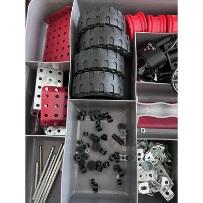 Meccano Motorized Remote Control Erector Set #416460 Preowned Case