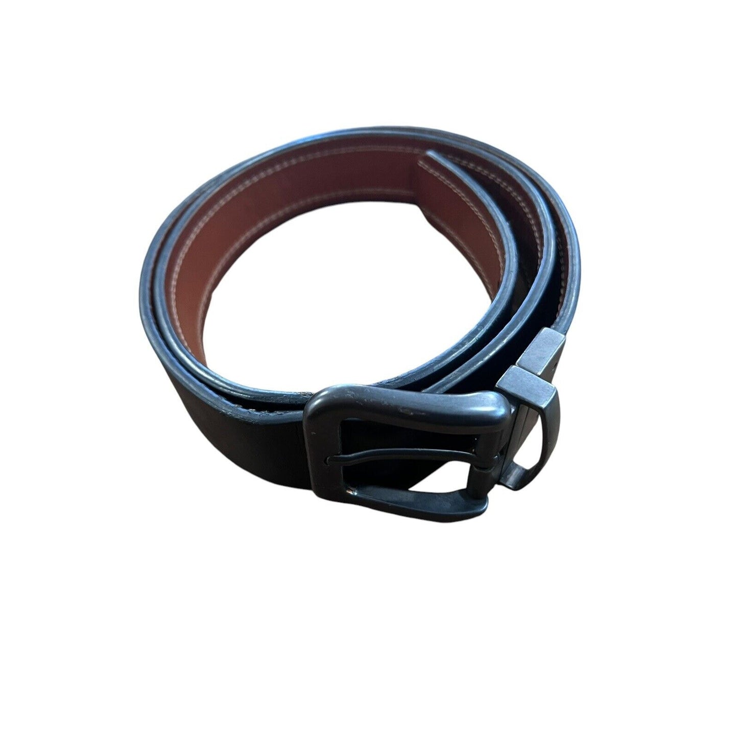 Levi Strauss Mens Genuine Leather Reversible Belt 11LV0057 Black Brown Large 38