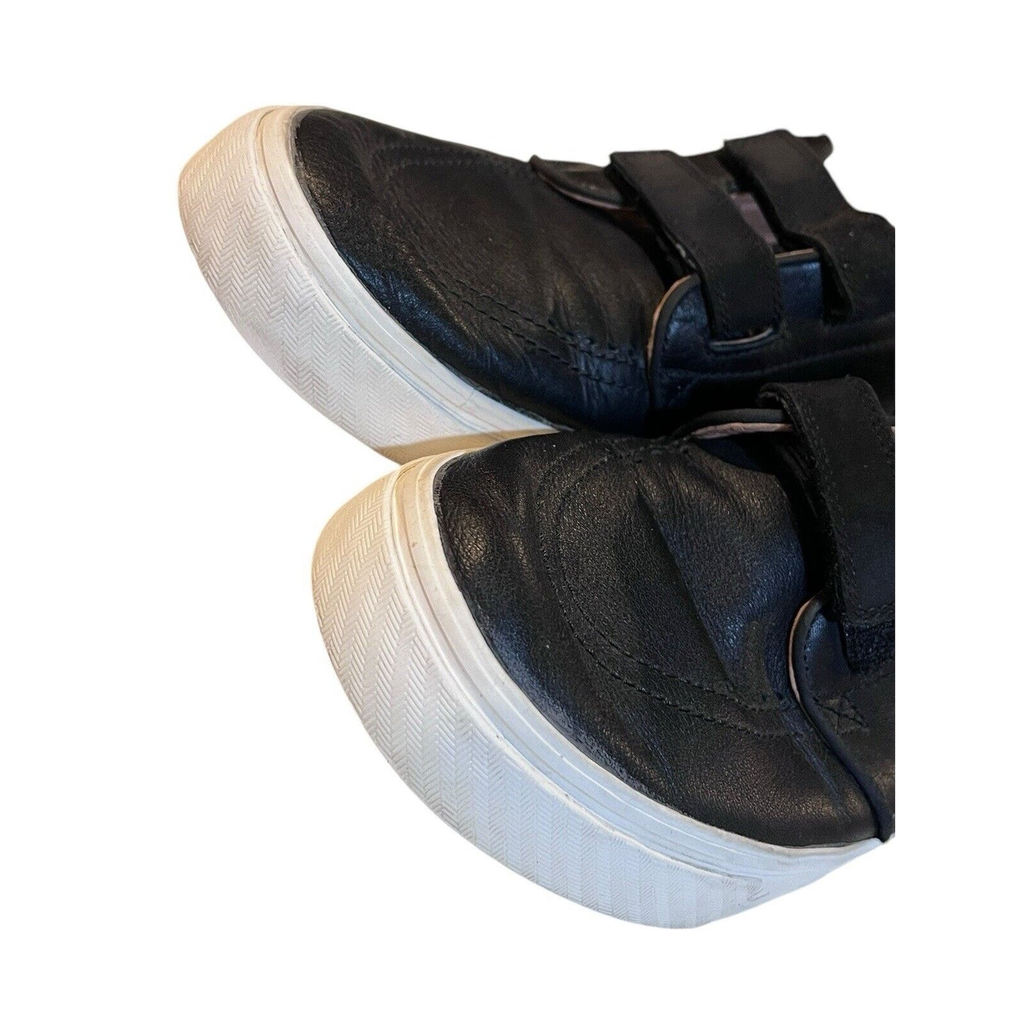 9.5 Rare Nike SB Zoom Janoski AC dunk 705405-002 Triple Black Leather Shoes Skat