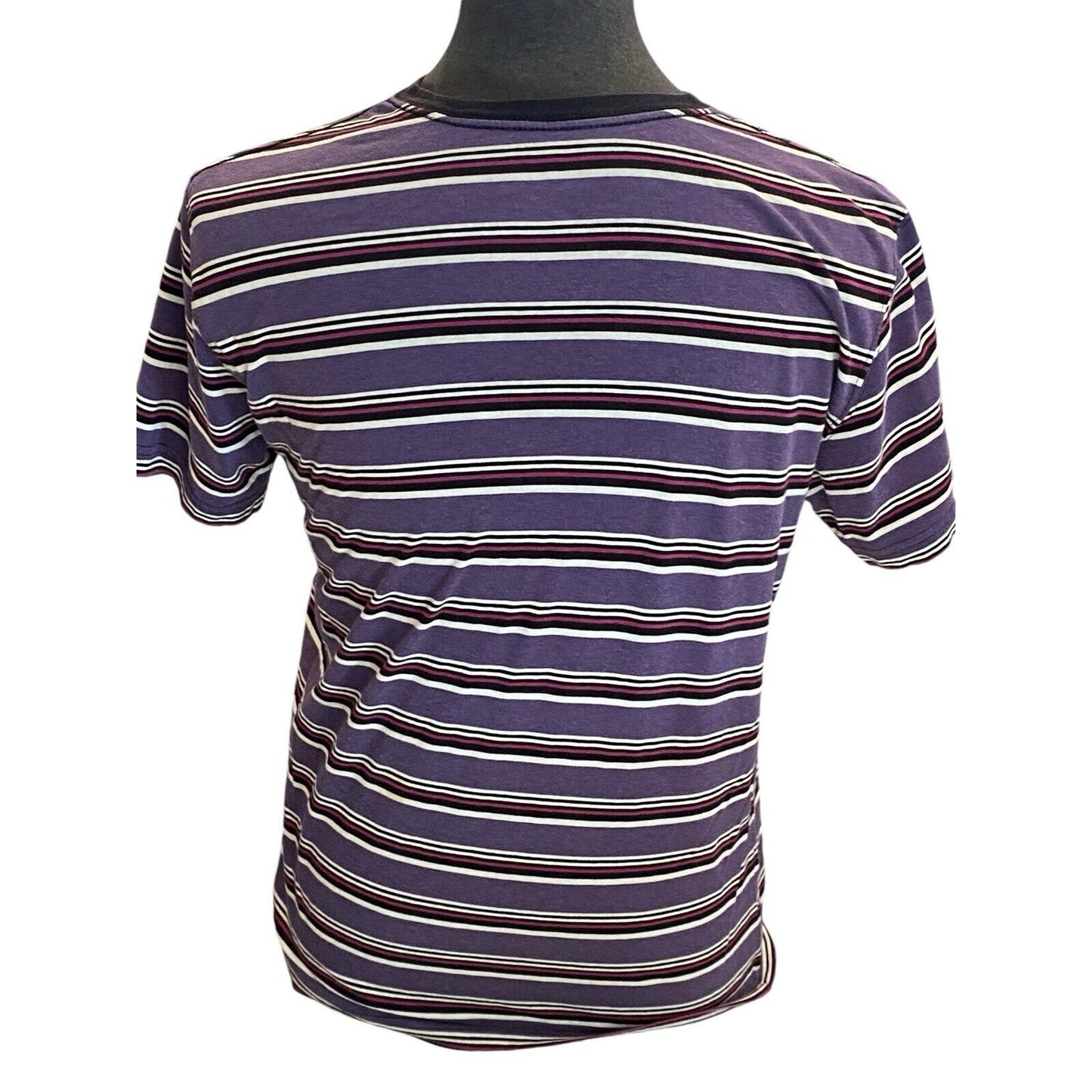 Size Medium OP Striped Pocket T Shirt Short Sleeve V-Neck