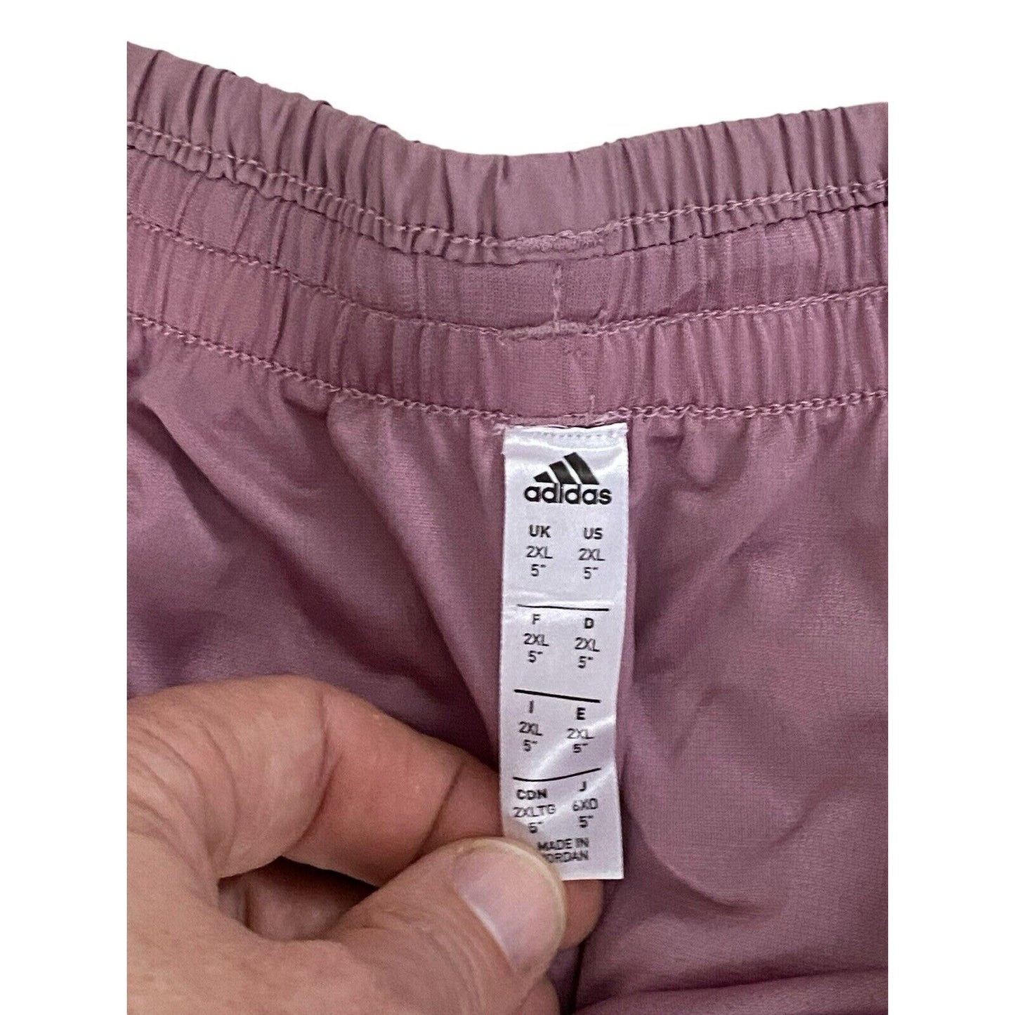 Size 2XL Adidas Women's Mauve Purple Running Shorts Athletic Wear