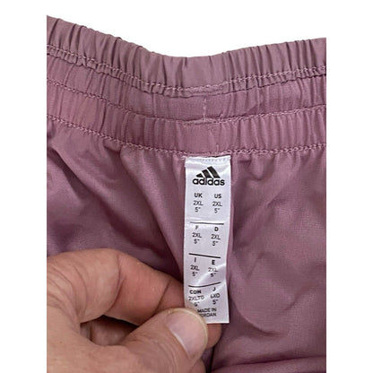 Size 2XL Adidas Women's Mauve Purple Running Shorts Athletic Wear