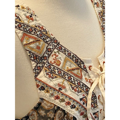 Size Small Free People The Wanderers Top Dress NWT $148 MSRP Boho