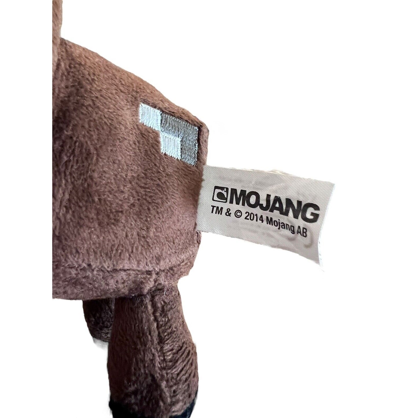 Minecraft Plush Cow Steak Stuffed Animal 2014 4”