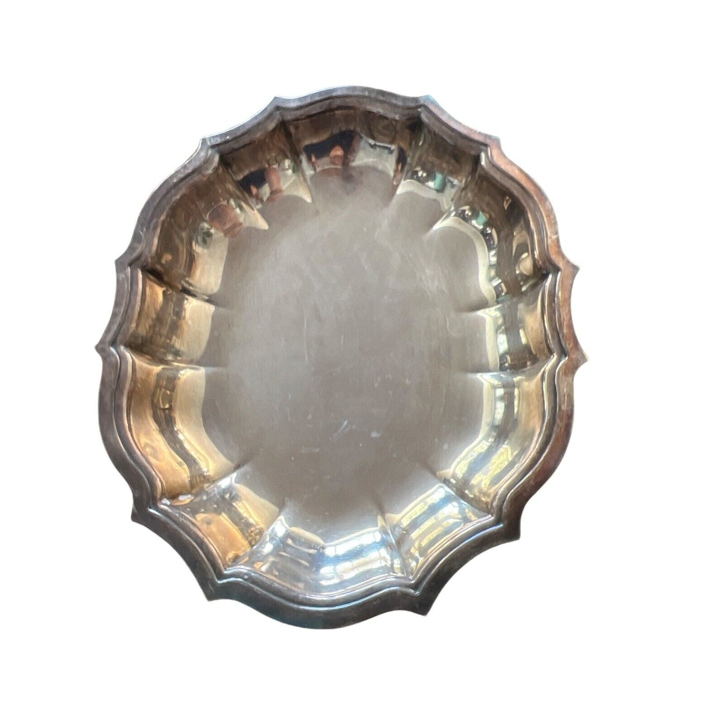 Vintage Chippendale International Silver Company Plated Oval Serving Bowl