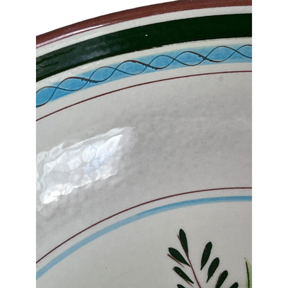 12” Stangl Pottery Country Garden Floral Serving Fruit Bowl Floral USA Large