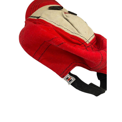 Kids International Harvester Strapback Adjustable Hat Tractor Red Black
