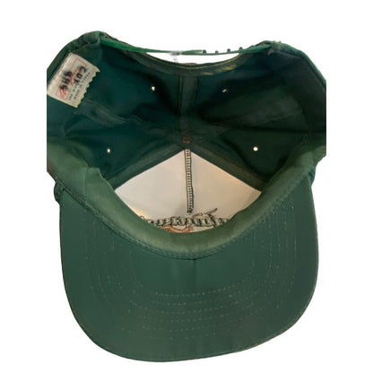 Vintage Hat Hunting An American Tradition Outdoor Cap Rope Hat Green Snap Back