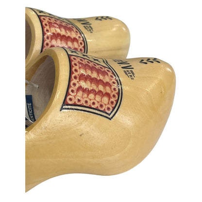 New Decorative Dutch Wooden Clogs Holland VV Geel 13 1/2 CM 21 Hand Painted Set