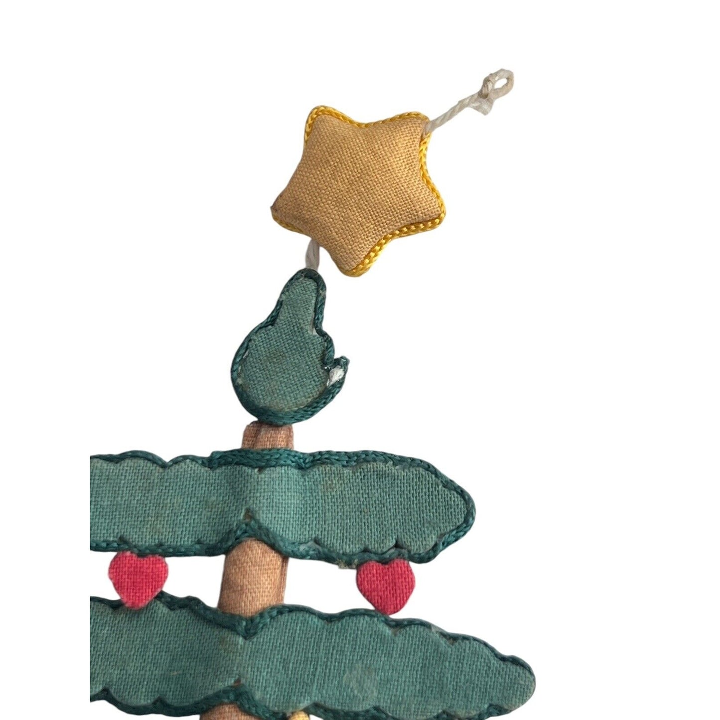 Christmas Tree Scandinavian style Tree Shaped Ornament 5.5”