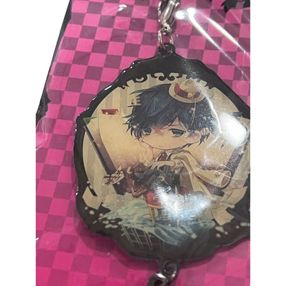 Dazai Osamu Keychain (Chibi) New Anime Key Chain Charm Pendant Metal