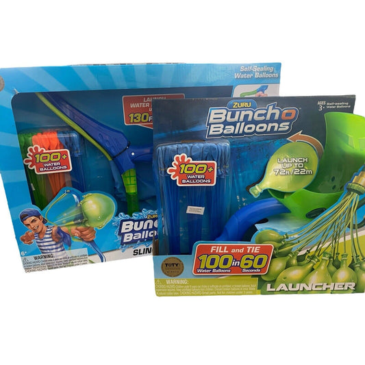 Zuru Bunch O Balloons Slingshot And Launcher Water Balloon Shooter Toy Play Set