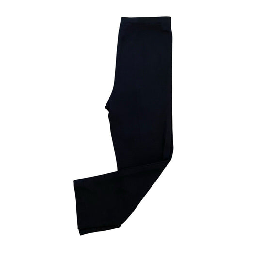 Misook XL Straight Leg Black Knit Pant Pull-on Trousers