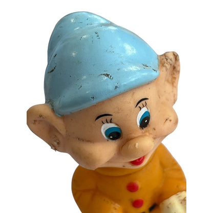 Vintage Walt Disney Prod. Snow White 5 Dwarfs Happy Sleepy Bashful Doc Dopey