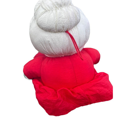 Santa Mrs Claus Christmas Nylon Plush Lot Parachute Soft Stuffed Toys JS Interna