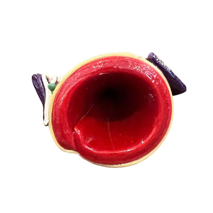 Joseph NATIVITY Figure Handmade Mazapan Bread Dough Folk Art Glossy