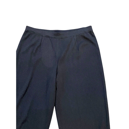 Exclusively Misook Jacket Pant Set XL Petite Metallic Jacket And XL Black Pant