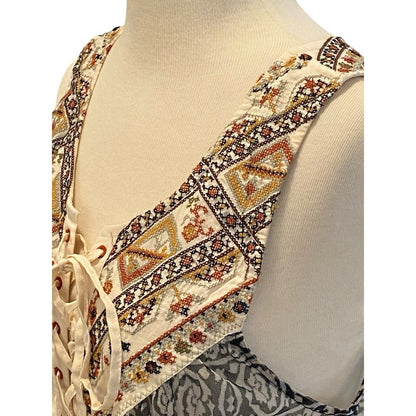 Size Small Free People The Wanderers Top Dress NWT $148 MSRP Boho