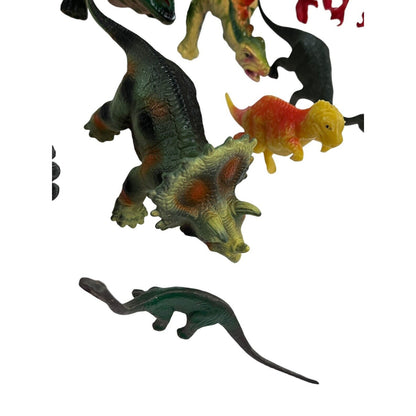 Lot of Miscellaneous Toy Dinosaur Figures medium small rubber plastic