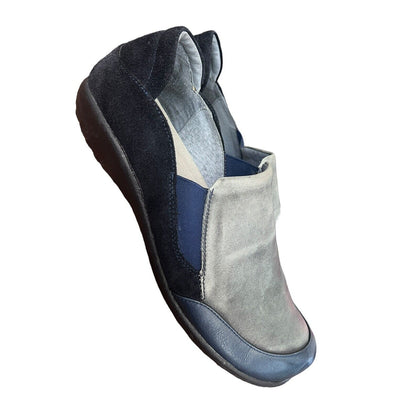 Size 9 (eu 40) Naot Made in Israel Navy Blue Slip On Comfort Shoes