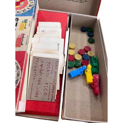 Game Of The States Milton Bradley 1978 RARE Vintage Family Student USA Map 4920