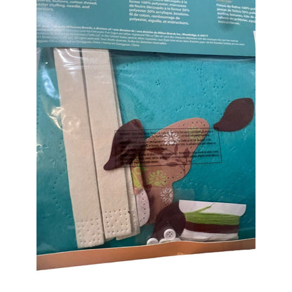 Butterfly Tote Bag Feltworks Fun Embroidery Kit by Dimensions NEW Sealed Kids