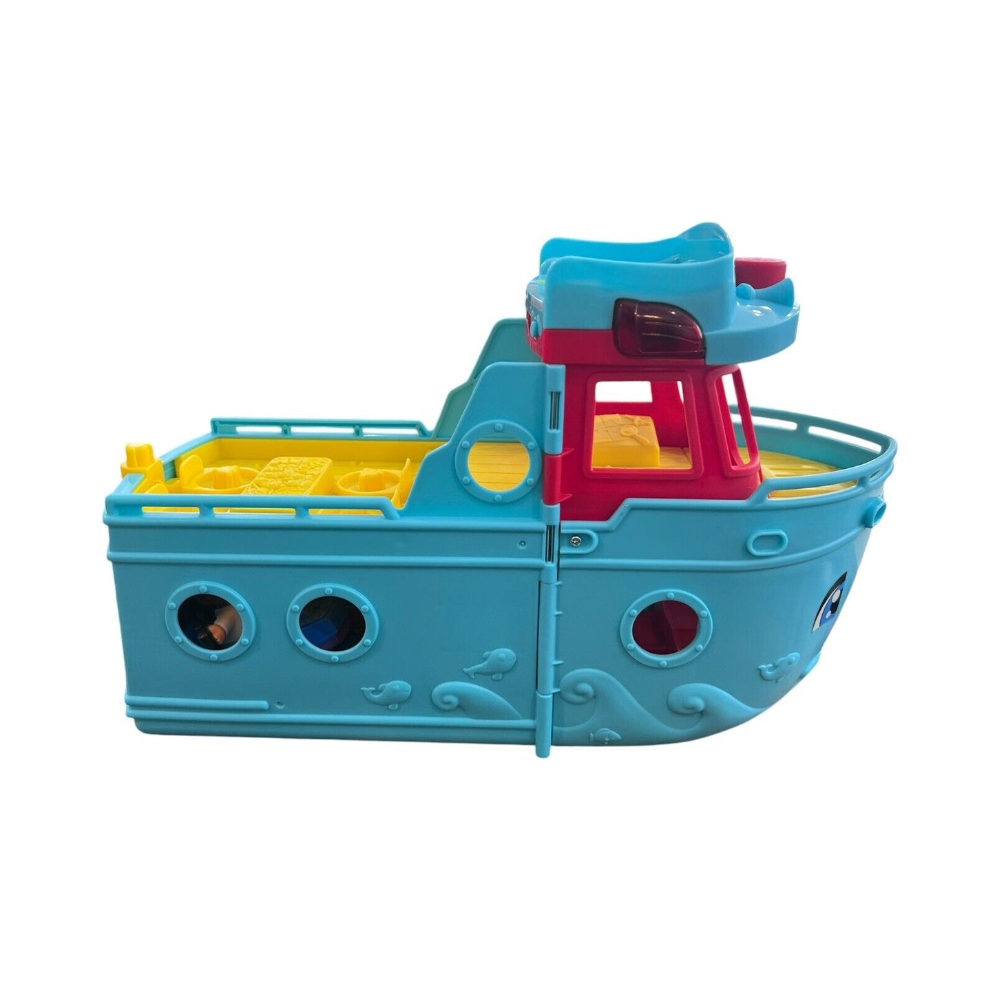 Fisher Price Little People Friendship Cruise Ship W/ Lights & Sound Tested Works