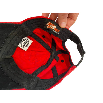 Kids International Harvester Strapback Adjustable Hat Tractor Red Black