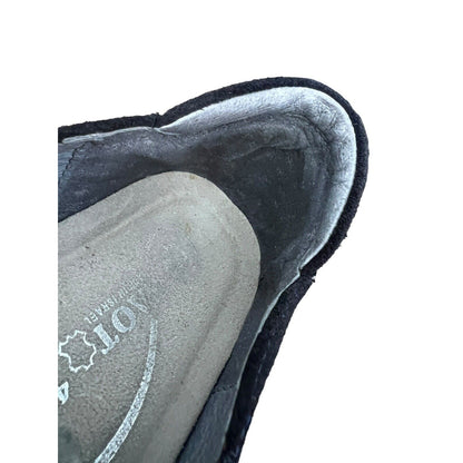 Size 9 (eu 40) Naot Made in Israel Navy Blue Slip On Comfort Shoes