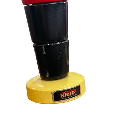 BRIO SOLDIER BOY Wooden Stacking Toy Sweden ORIGINAL Stickers Painted