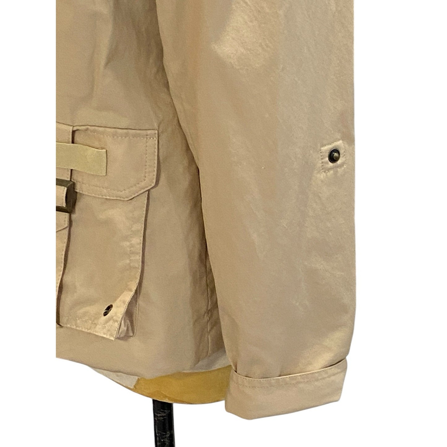 Montana Co. Jacket Size Medium Safari Tan Twill 4 Pocket Gorpcore Adventure