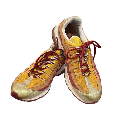 10 Nike Air Max 95 Leo Gold Red Multicolor 313866-771 Women’s 7.5 UK 2008