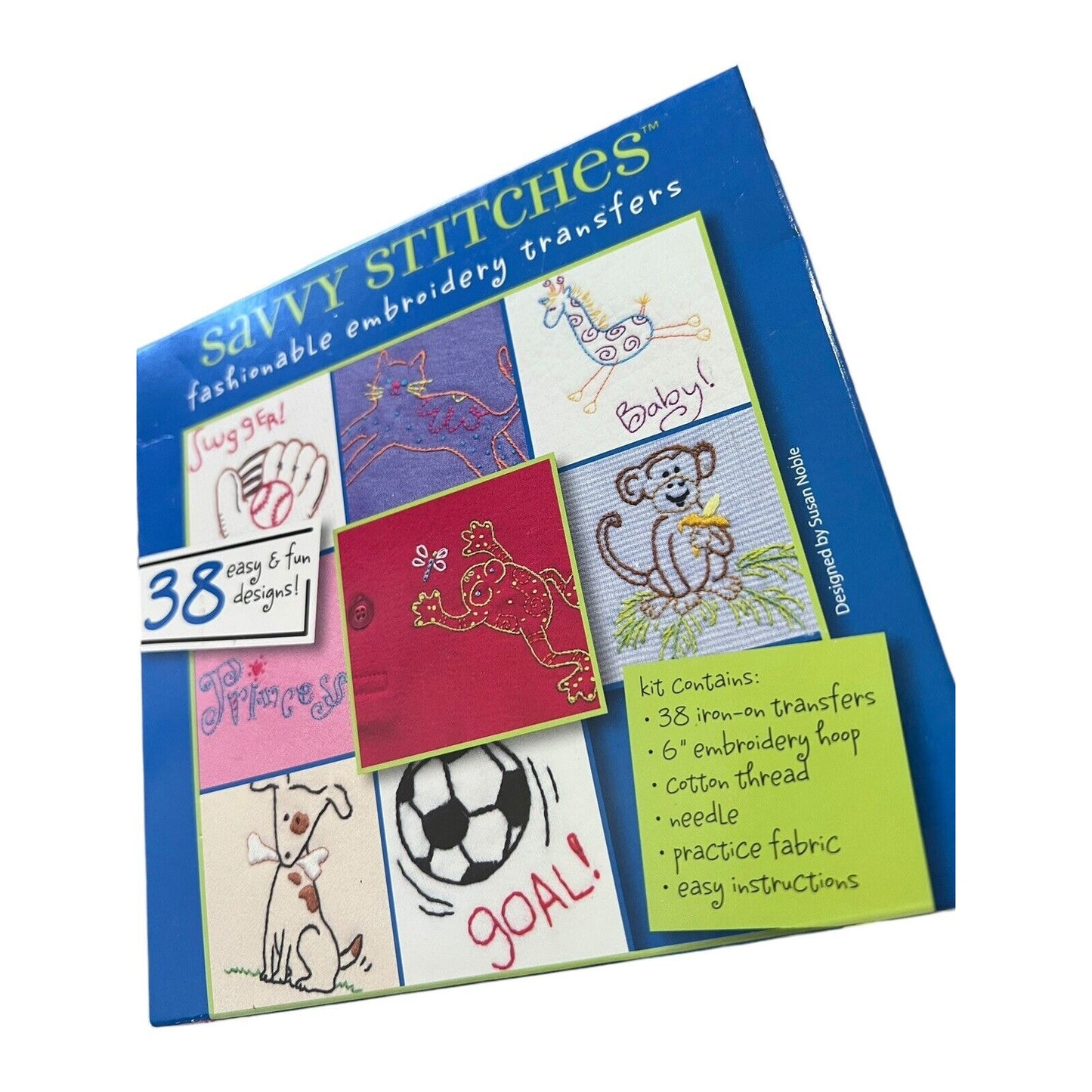 Dimensions Savvy Stitches Embroidery Transfers Fun Stuff Sewing Craft NEW