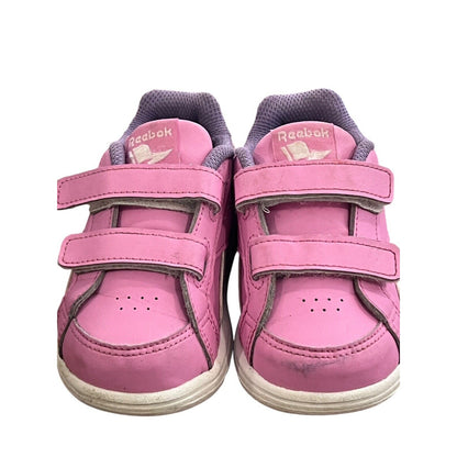 Toddler Girls Shoes Size 6 Reebok Pink Hook Loop Closure Walking Sneakers