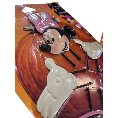 Disney Mickey & Minnie Mouse Pumpkin Push In Halloween Decoration Carving