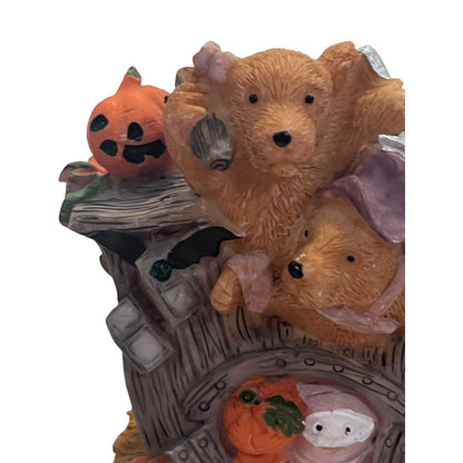 K's Collection Halloween Indoor Decor Bear Figurine Set Trick or Treat Costumes
