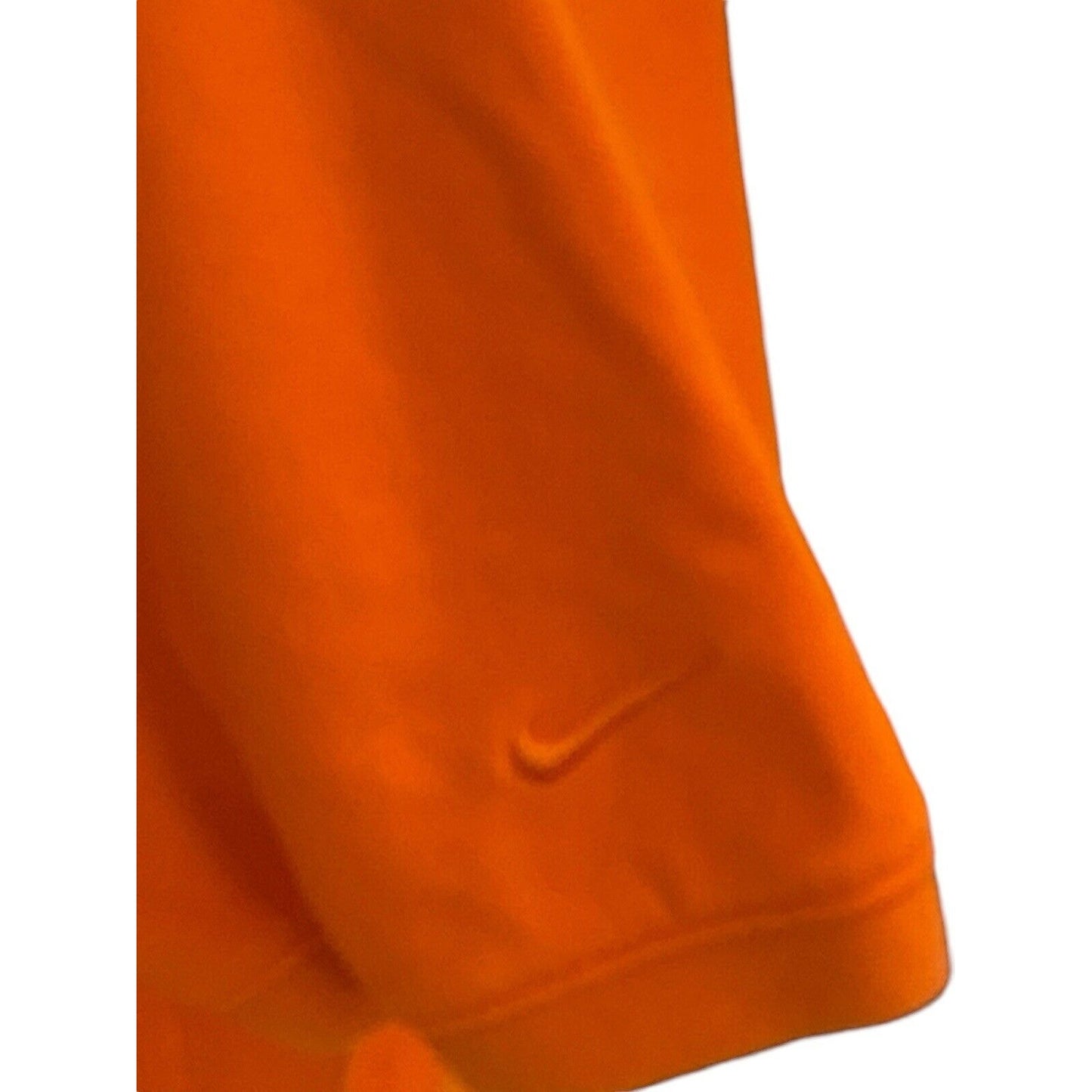 Size Medium Orange Men’s Nike Polo Shirt Short Sleeve Dri-fit
