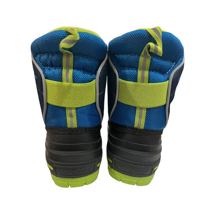 Arctic Shield Boys Waterproof Insulated Blue Warm Winter Snow Boot Youth Size 10