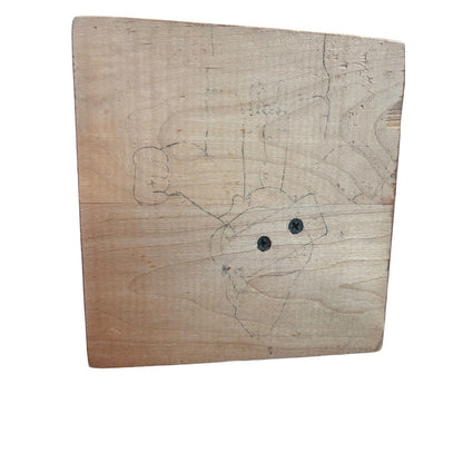 Fall Decor Hand Painted Wooden Scarecrow No Crows Allowed Sign Thanksgiving Farm