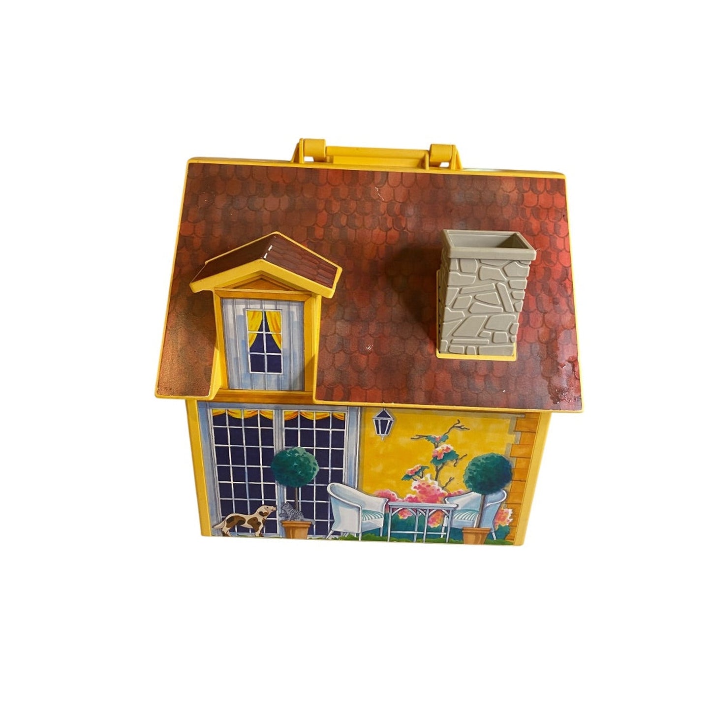 2005 Playmobil Take Along Modern Family Dollhouse 5 Accessories