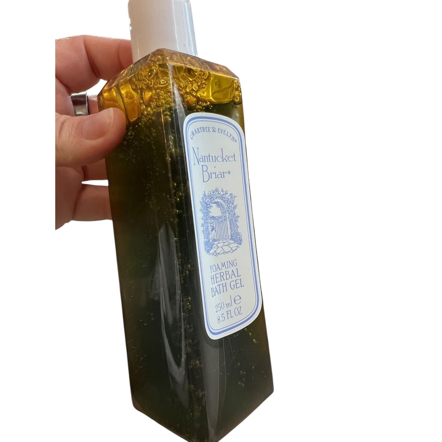 Crabtree & Evelyn Nantucket Briar Foaming Herbal Bath Gel 8.5 Fl oz VTG Vintage