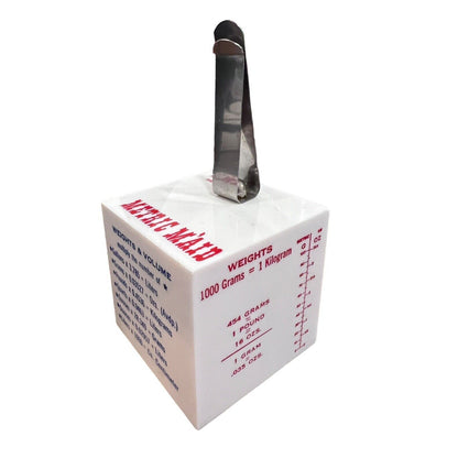 Metric Maid Vintage Recipe Card Holder Cooking Conversion Charts