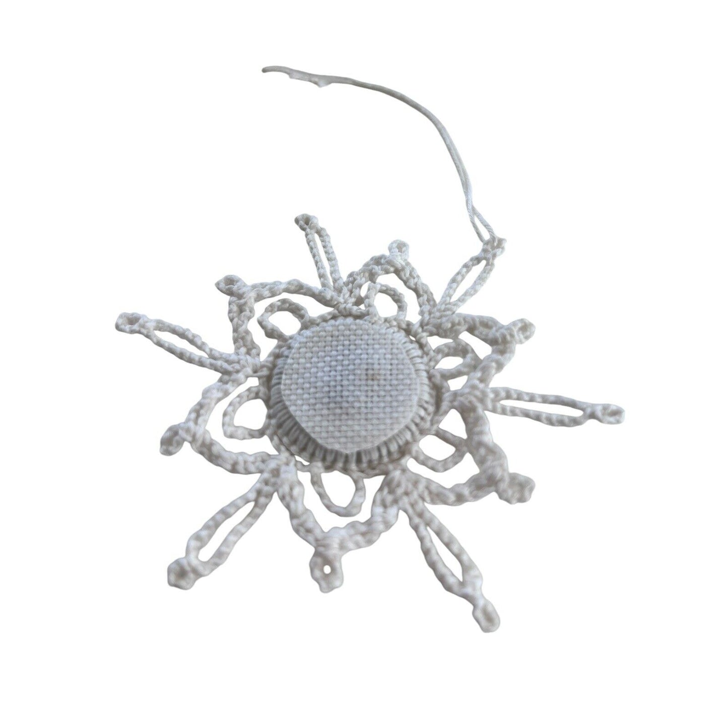 Handmade Stitched Snowflake Cross-stitch Christmas Tree Christmas Ornament