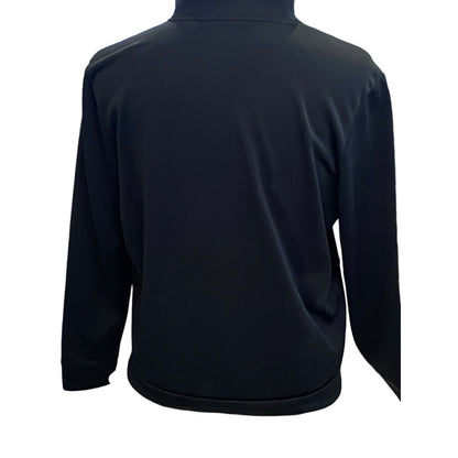 Size Medium Under Armour Men's Black 1/4 Zip Loose Fit Jacket